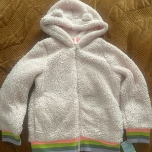 Cat & Jack Soft Pink Fuzzy Hoodie Size 6/6X